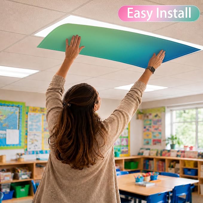 6pcs Magnetic Fluorescent Light Covers - Image 4