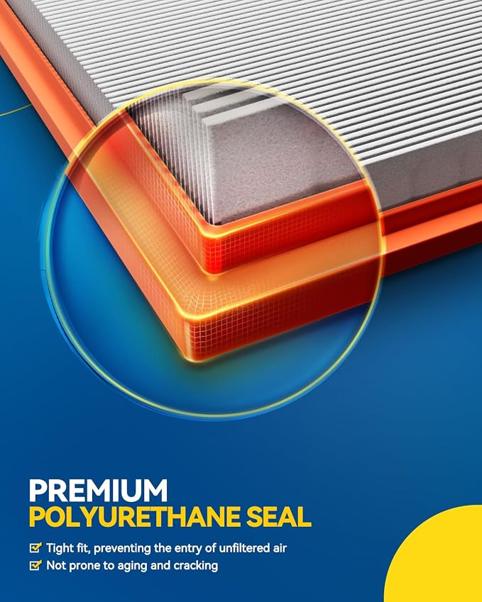 PHILTOP Engine Air Filter, CA12967 Compatible - Image 3
