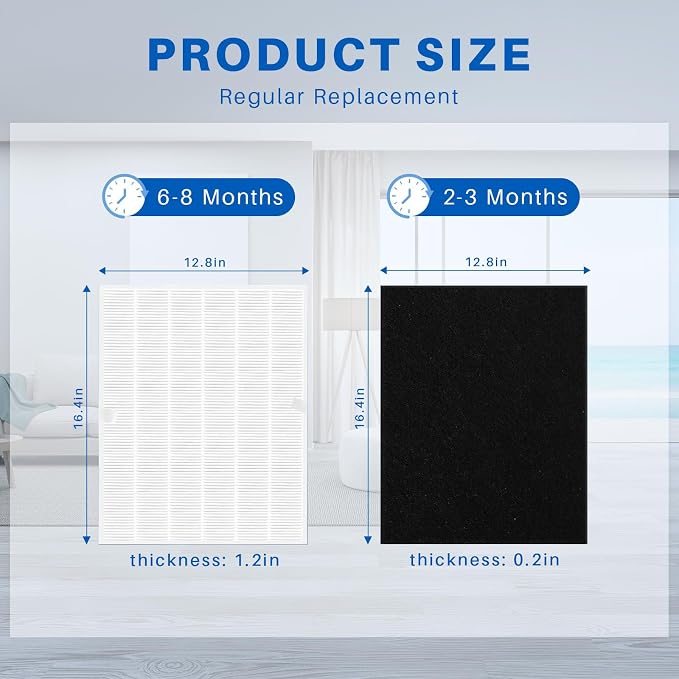 10 Pack 115115 Filter, Filter A Size 21 Replacement - Image 3