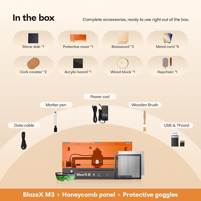 BlazeX M3 10W Laser Engraver Machine - Image 2