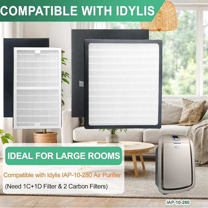 Replacement Filters C + D Kit Compatible - Image 3