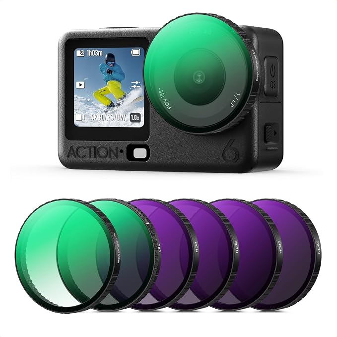 K&F CONCEPT Snap On CPL ND Effect Filter Kit Compatible - Image 2
