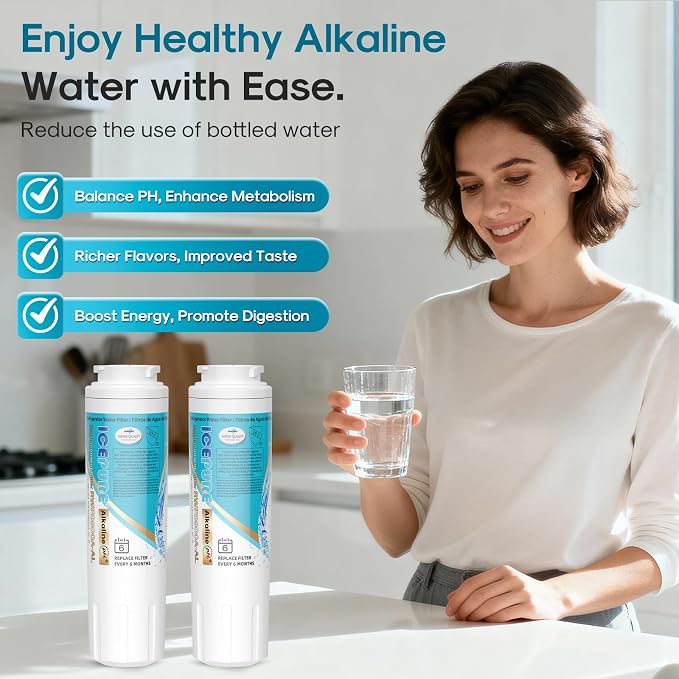 ICEPURE Alkaline UKF8001 Refrigerator Water Filter Replacement - Image 9