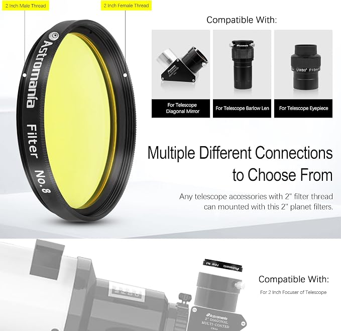 Astromania Telescope Filter, Planetary Filter - Image 5