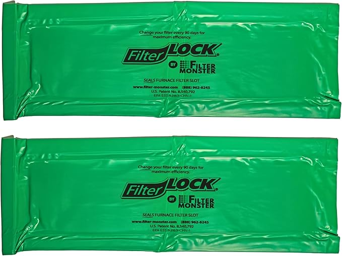 FilterLock Furnace Filter Slot Seal – Magnetic Seal Cover by AllergyZone