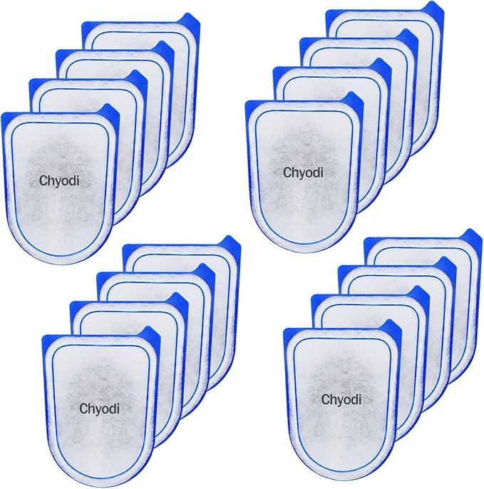 16 Pack Carbon Filter Cartridges Compatible by CHYODI