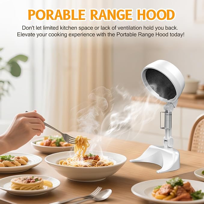 Foldable Air Purifier with 3 Replaceable Filters, 2 in 1 Desktop Electric Smoke - Image 8