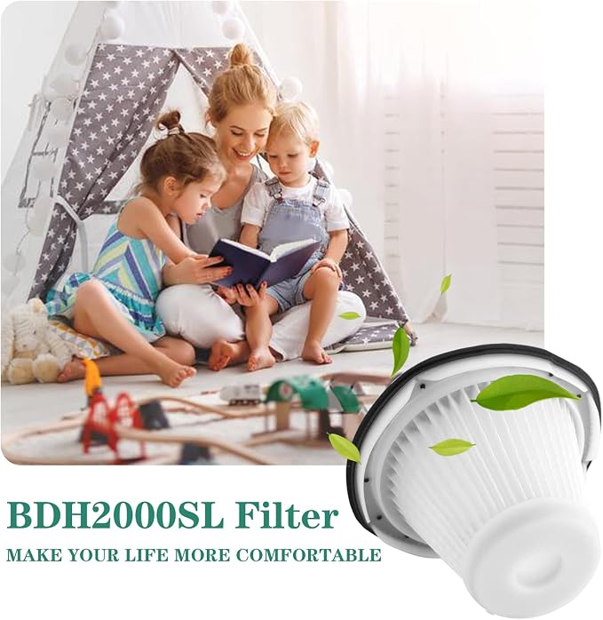 Replacement for BLACK & DECKER Hand Vacuum Filter compatible - Image 6