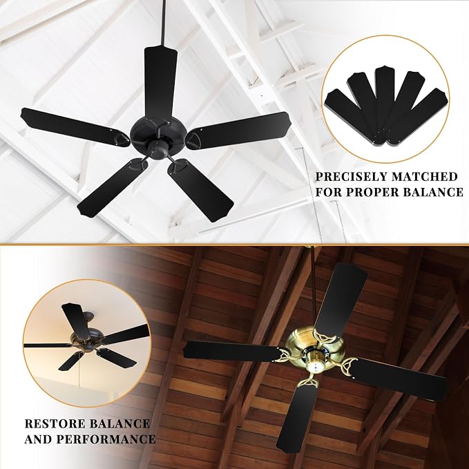 Lineshading 5 Pack 20" Replacement Fan Blades - Image 4