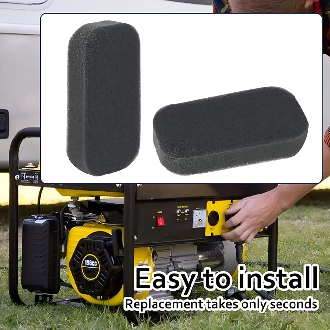 8Pcs 196cc 212cc 224cc Generator Air Filter Compatible - Image 4