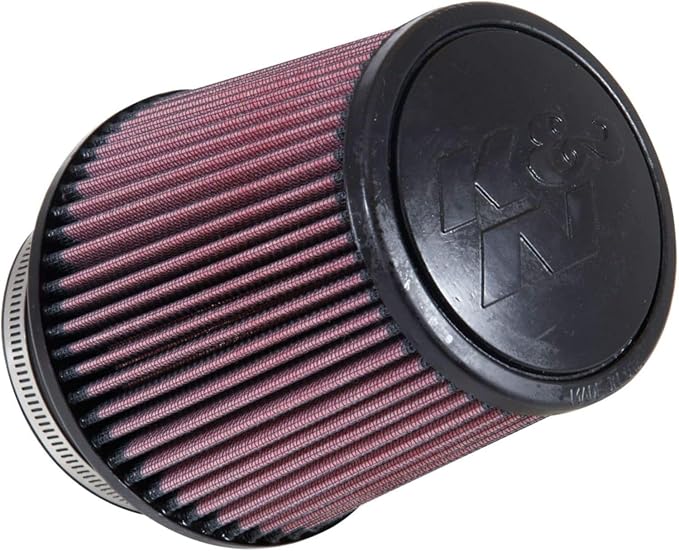 K&N High-Flow Original Lifetime Universal Clamp-On Air Filter: High Performance by KNEngineeringInc