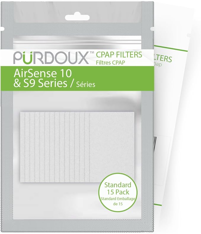 PURDOUX CPAP Filters for ResMed AirSense 10 and S9 Devices by PURDOUX
