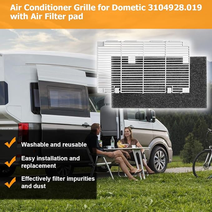 RV A/C Ducted Air Grille, Camper Air Conditioner Grille - Image 5