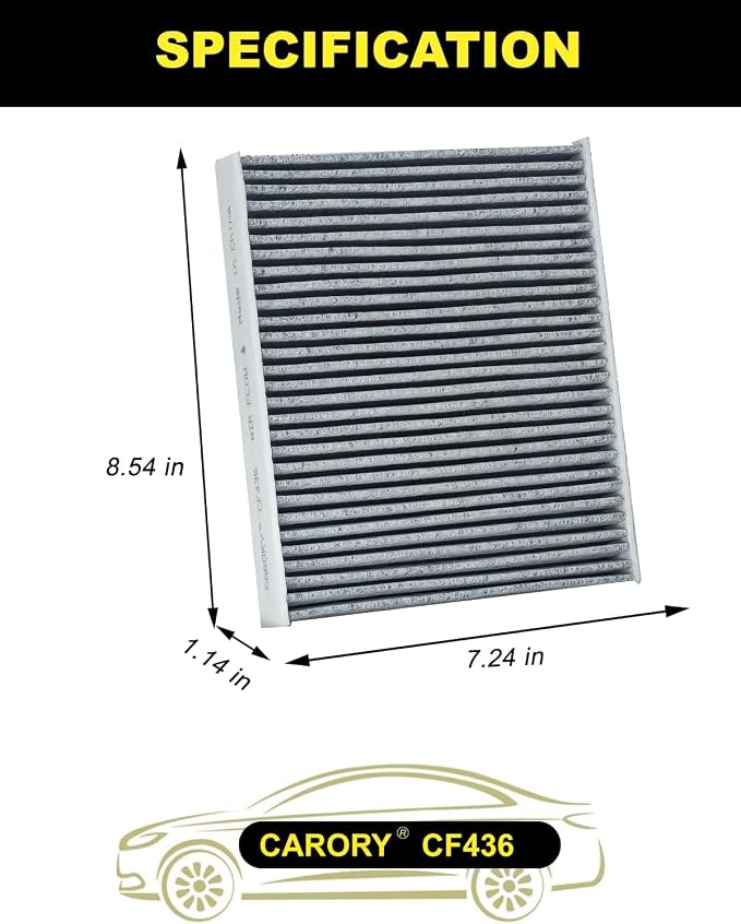 Cabin Air Filter w/Activated Carbon - Image 2