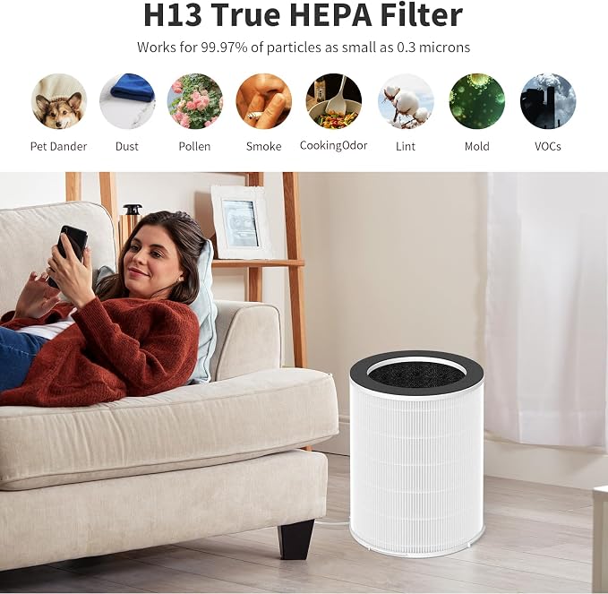 2-Pack KJ510B Replacement Filter Compatible - Image 4