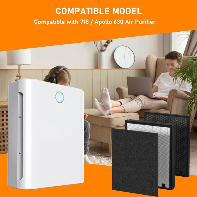 S630/630/718 HEPA Filter Replacement Compatible - Image 4