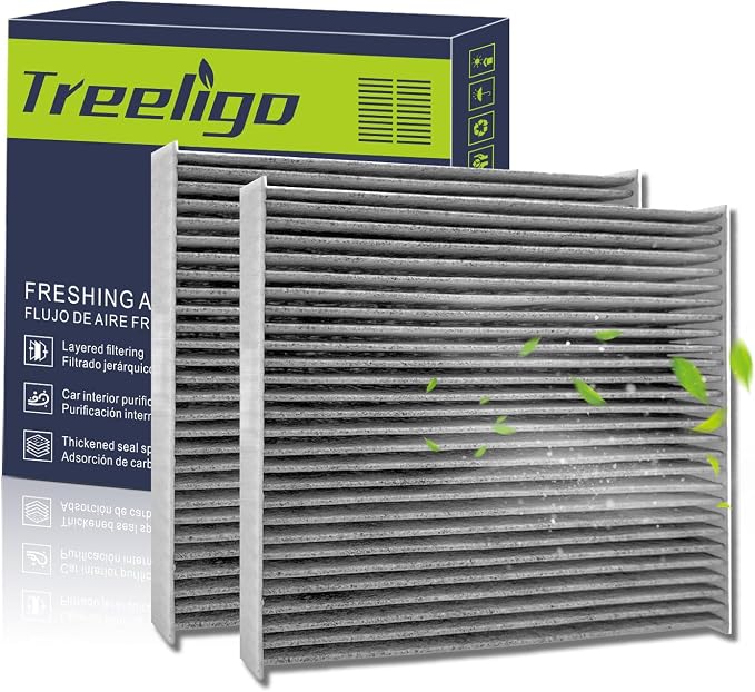 Treeligo 2 PACK CF10134 Cabin Air Filter Compatible by AutomotivePartsBuyNow