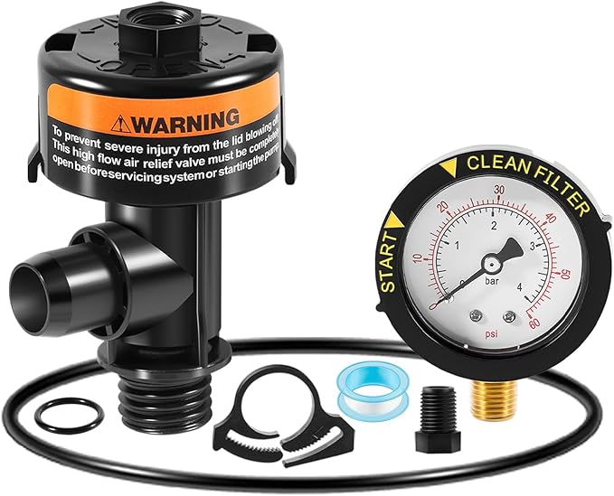 98209800 High Flow Manual Relief Valve/Air Relief Manual Valve Assembly by DearChan