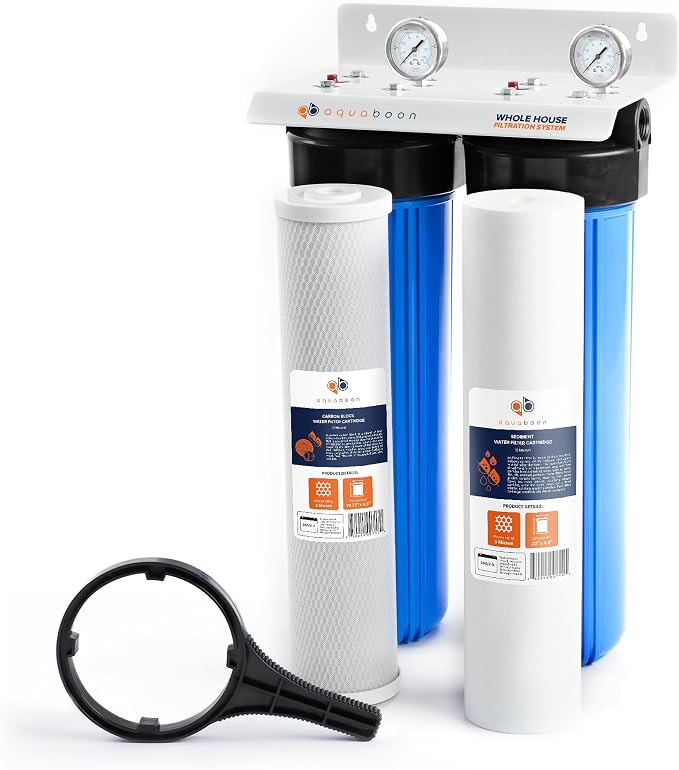 Aquaboon 2-Stage Whole House Water Filter System by Aquaboon