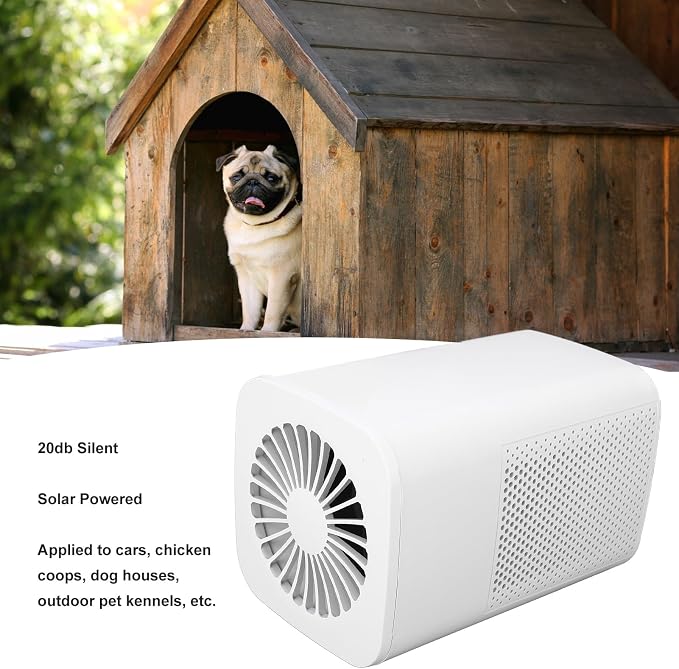 Air Purifier High Efficiency Solar Powered Car Filter Portable Cleaner - Image 5