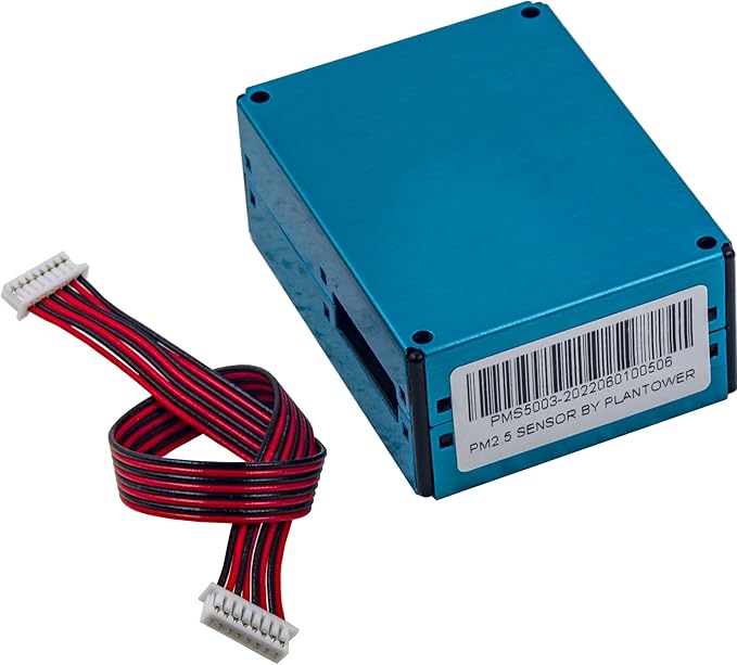 PMS5003 PM2.5 PM10 Digital Particle Concentration Laser Sensor and Cable Air by risingsaplings