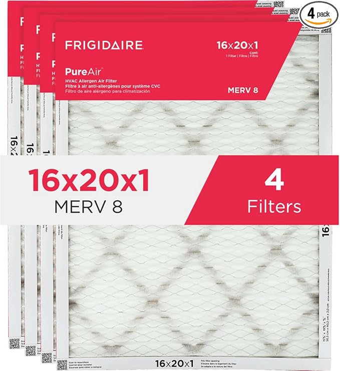 Frigidaire PureAir® 16" x 20" x 1" MERV 8 Allergen Air Filter by Frigidaire
