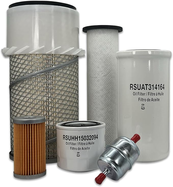 HERO Maintenance Filter Kit For John Deere 6675 Skid Steer Loader Filters by Unknown