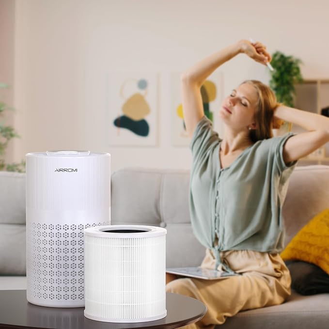 AIRROMI A2001 HEPA Air Purifier Replacement Filter, 3-In-1 Original Filter - Image 4