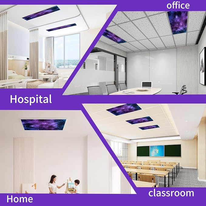Torixqi 2pcs Fluorescent Light Covers - Image 5