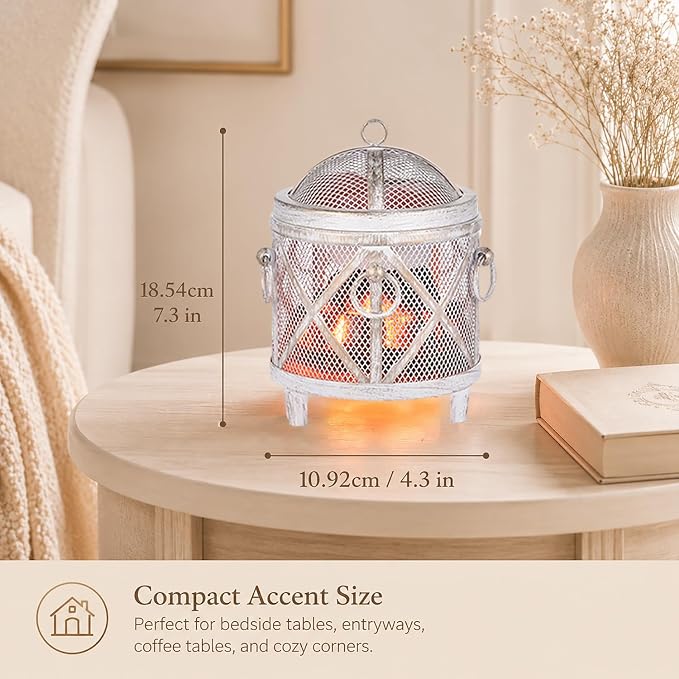 Dicimi Vintage Fireplace Wax Warmer – Electric Warmer - Image 5