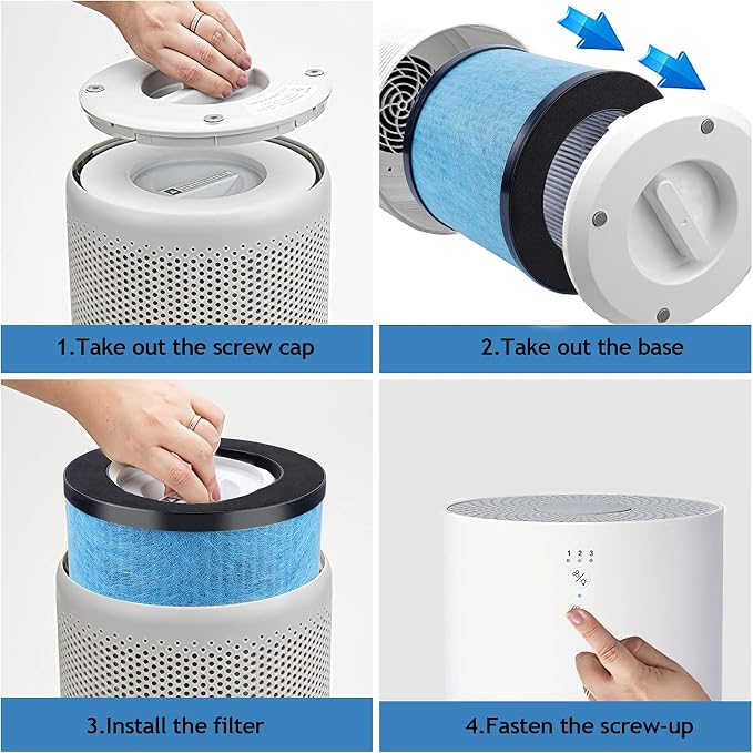 KEEPOW TPAP002 Hepa Filter Replacement Compatible - Image 6
