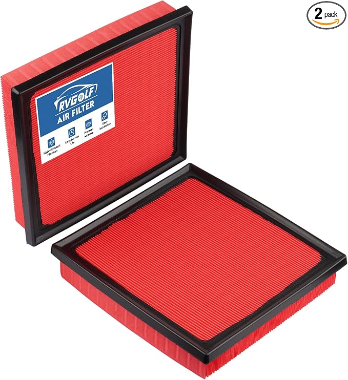 2PCS Engine Air Filter Fit for Toyota RAV4 2019-2025, Camry 2018-2024, by RVgolf