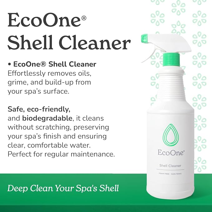 Shell Cleaner by EcoOne | All-Natural, Fragrance-Free Spa & Hot Tub Surface - Image 2