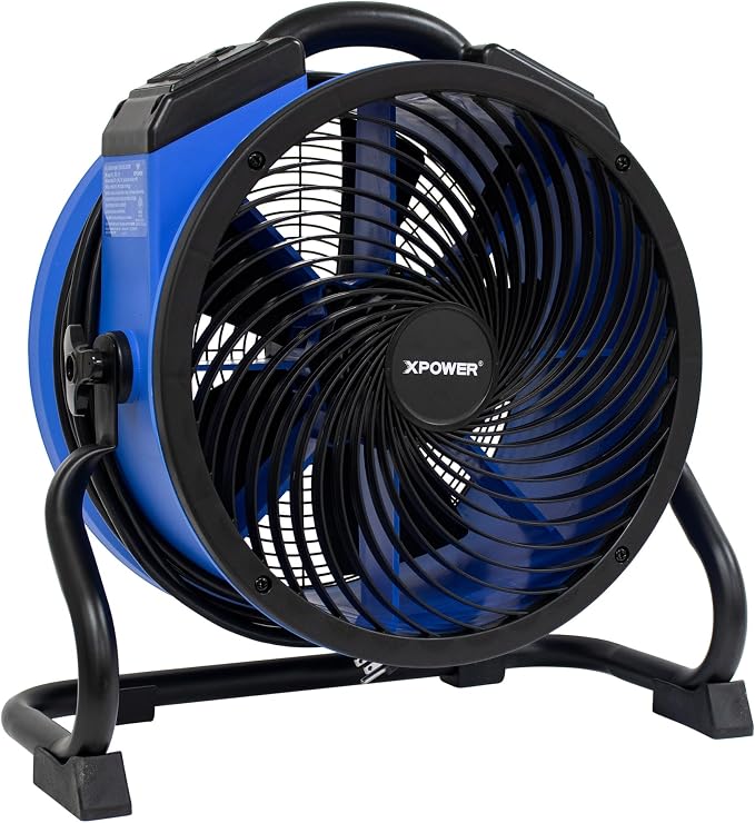 XPower FC-300A 1/4 HP 2100 CFM 14" 4 Speed Multipurpose Pro Air Circulator Fan by Unknown