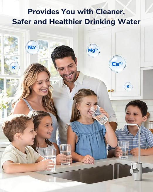 Ecoviva 800GPD UnderSink Reverse Osmosis System, German Design - Image 9