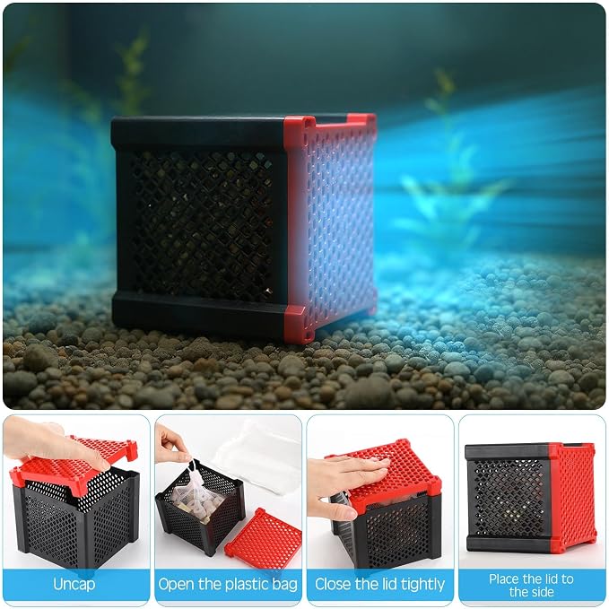 Hortsun 2 Pcs Pure Cube Water Trough Filter - Image 5