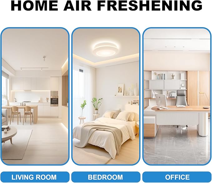 Air freshener - for Home, Bedroom and Office - Essential Oil Aroma Diffuser - - Image 6