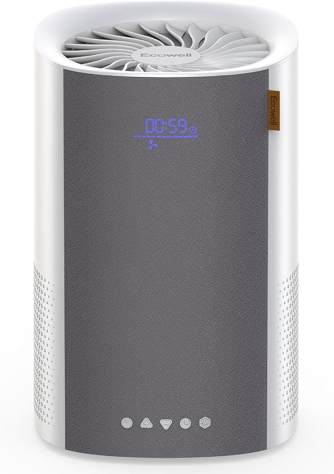 ECOWELL Air Purifiers for Bedroom, H13 HEPA Air Purifiers for Home Office by ECOWELL