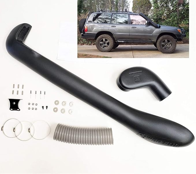 Snorkel Kit Compatible For 1998-2007 Lexus LX470, 1998-2007 Toyota TY Land by Mechanic+Force