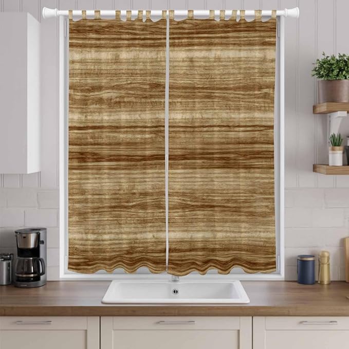 Vintage Western Living Room Curtains 84 Inch Length, Window Curtains Tab Top - Image 9
