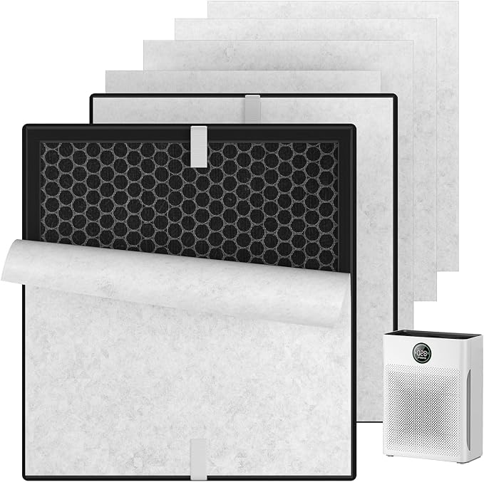 2 Pack PR1 Replacement Filter, Compatible by COOLAMON