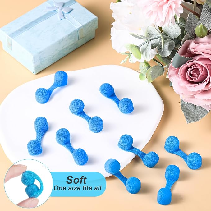 Tondiamo 100 Pieces Nose Plug Filter Disposable Nose Filter Sponge - Image 4
