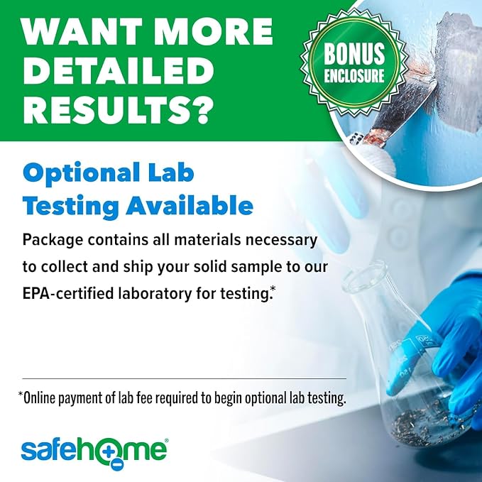 Safe Home® Lead in Solids Combo Test Kit – 10 DIY Swabs + Optional Testing at - Image 5