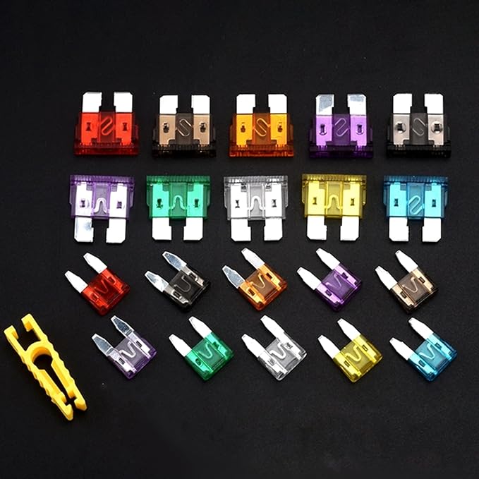 51PCS Mini Car Fuse Assortment Kit, Vehicle Blade Fuse - Image 6