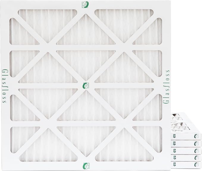 Glasfloss ZL 21x21x1 MERV 10 AC Furnace Air Filters.. Actual Size: 20-7/8 x by Glasfloss