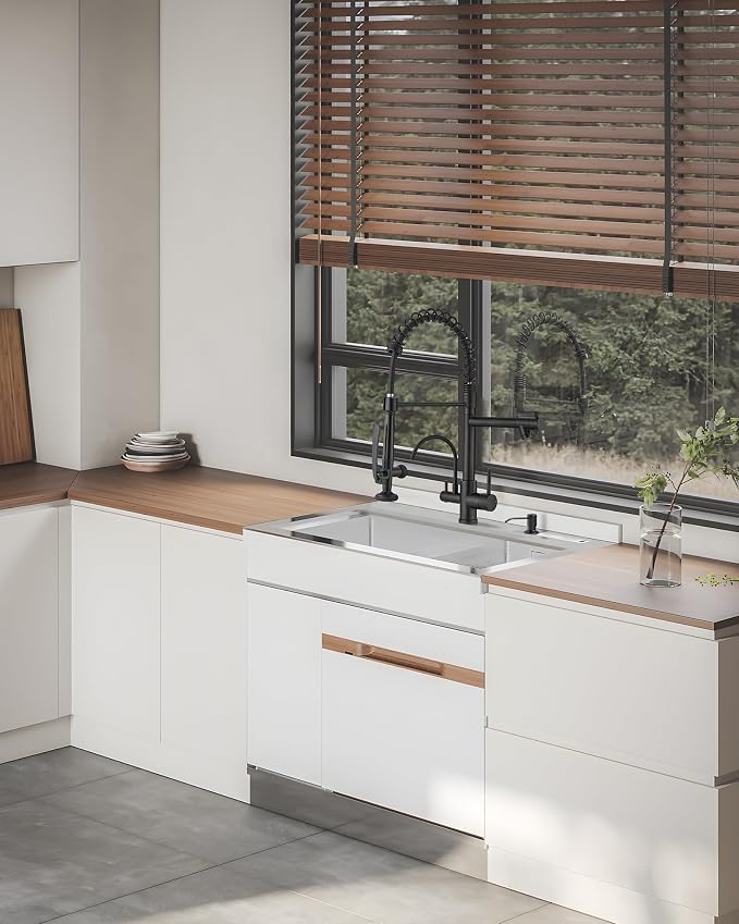 Fapully Commercial 3 Way Kitchen Faucets - Image 8