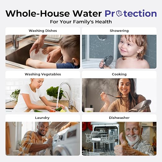 iSpring Ultimate Protection Whole House Water Filter System, Chloramine - Image 6