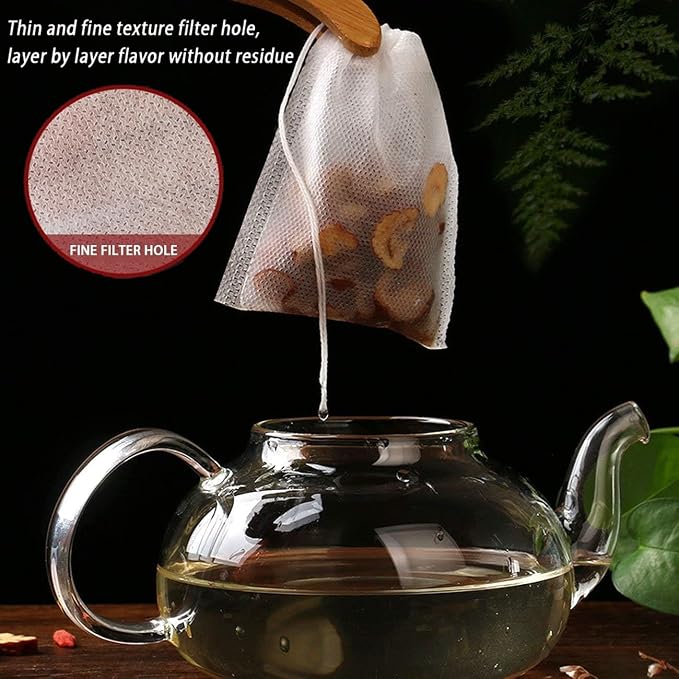 300Pcs Tea Filter Bags, Disposable Tea Filter Bags - Image 4