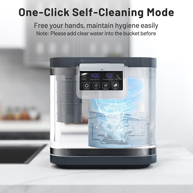 COSTWAY 4L Electric Composter for Kitchen, Smart Waste Dispenser Countertop - Image 7