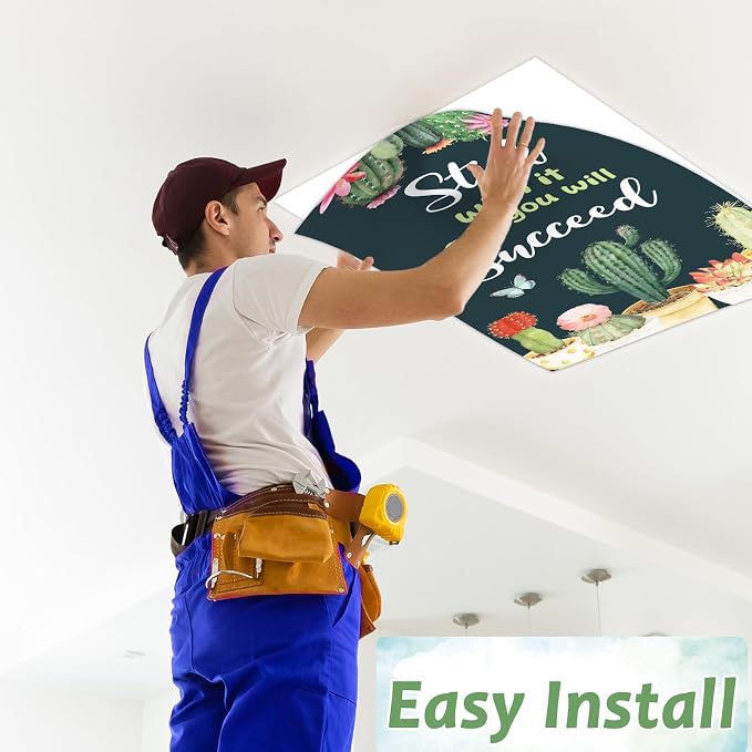 8 Pcs Fluorescent Light Covers - Image 6